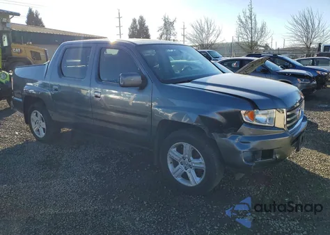 2012 Honda Ridgeline Rtl из США, поврежденный, VIN 5FPYK1F52CB457105